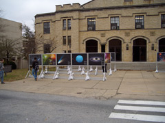 FETTU exhibit in Fayetteville, AR