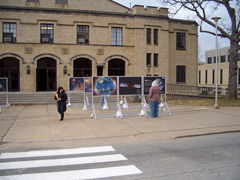 FETTU exhibit in Fayetteville, AR