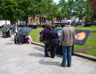 FETTU exhibit in Belfast, Ireland