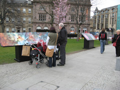 FETTU exhibit in Edinburgh, Scotland