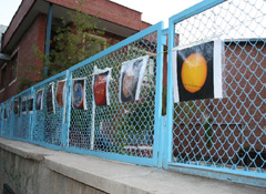 FETTU exhibit in Khoy, Iran