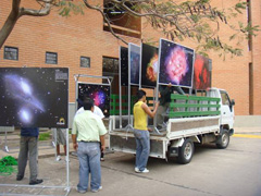 FETTU exhibit in Montero, Bolivia