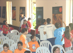 FETTU exhibit in Fortaleza, Brazil