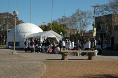 FETTU exhibit in Salto, Uruguay