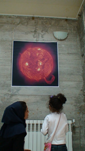 FETTU exhibit in Shiraz, Iran